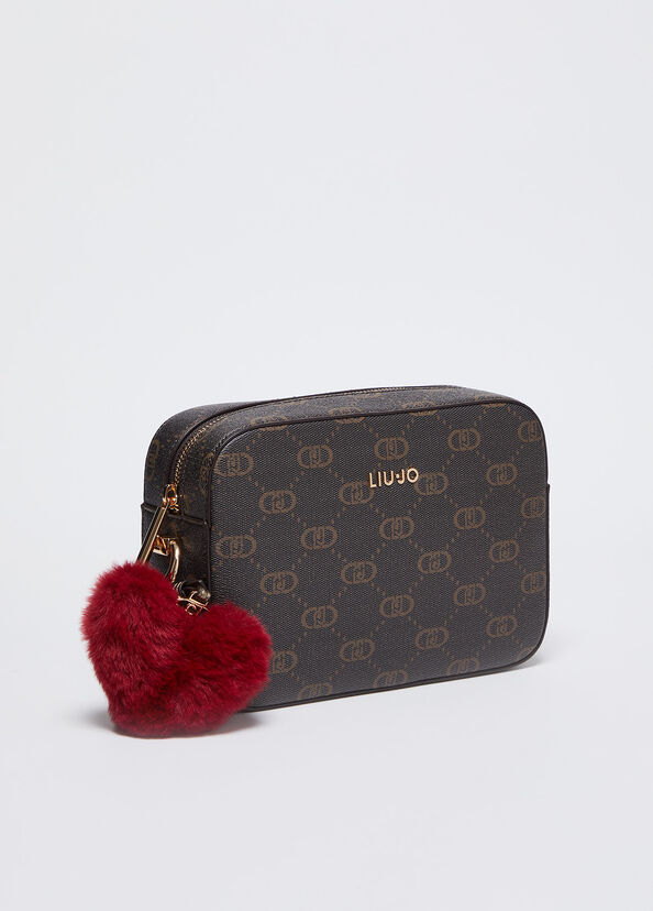 Liu Jo Borsa a tracolla con logo e charm Acquista Ora