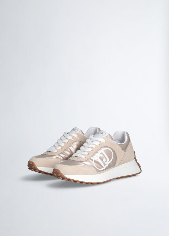 Liu Jo Sneakers in suede e nylon Shopping Online