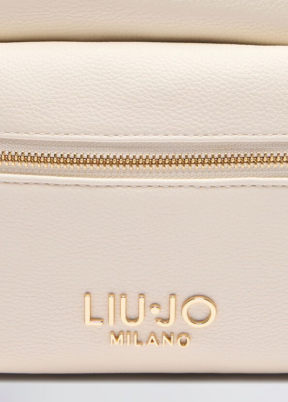 Liu Jo Zaino bianco con logo Offerta Anniversario