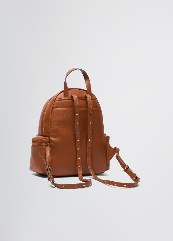 Liu Jo Zaino marrone con logo Offerta migliore