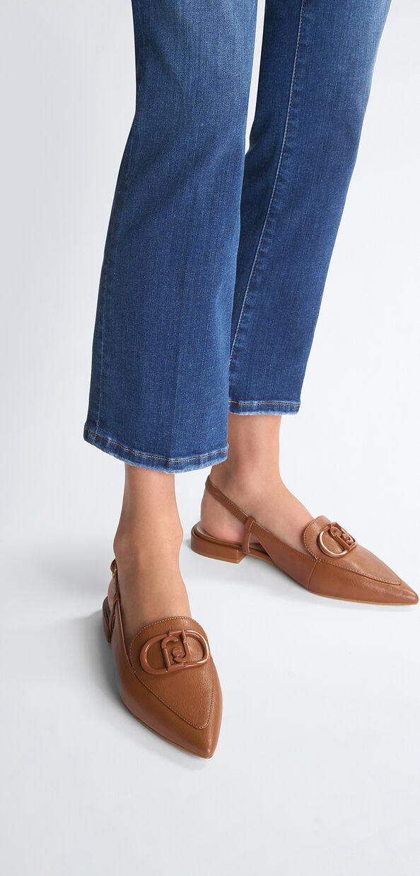 Liu Jo Ballerine slingback marroni Lightning offer