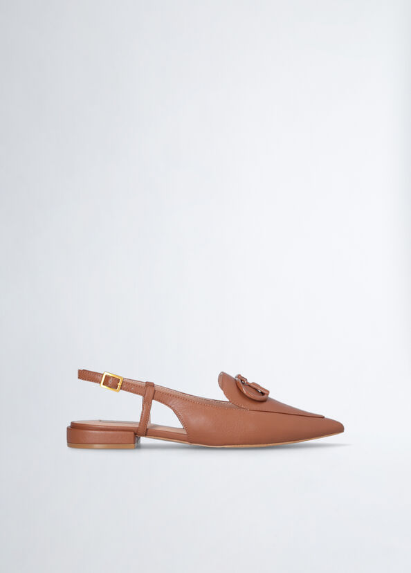 Liu Jo Ballerine slingback marroni Lightning offer