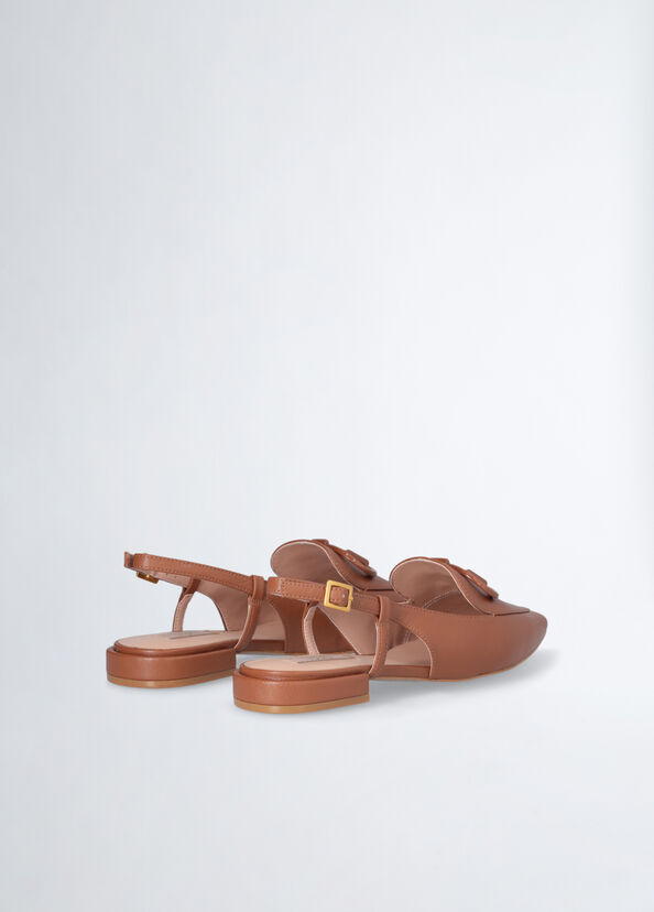 Liu Jo Ballerine slingback marroni Lightning offer