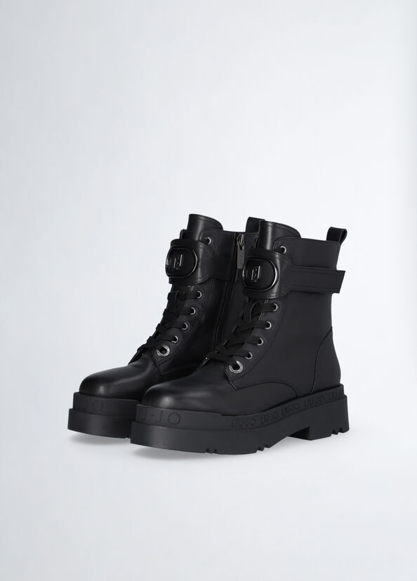 Liu Jo Anfibi platform in pelle Comprane uno, ottenene uno gratis