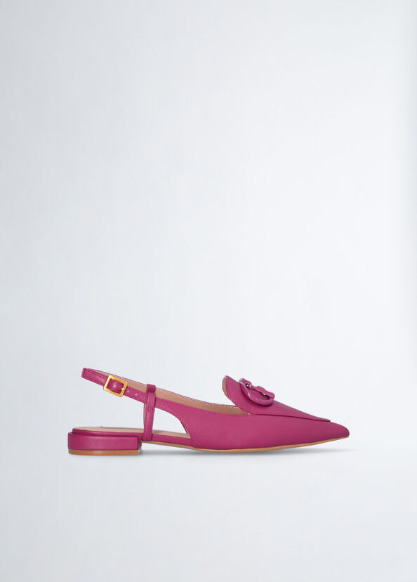 Liu Jo Ballerine slingback rosa Ritorno libero
