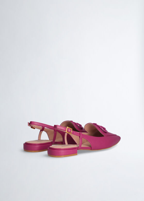 Liu Jo Ballerine slingback rosa Ritorno libero