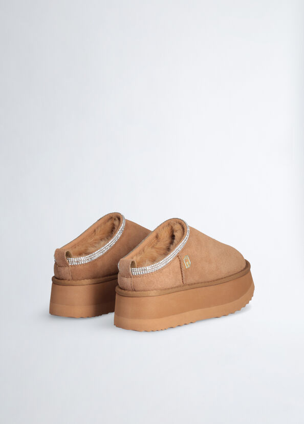 Liu Jo Sabot platform in suede Offerta speciale della fabbrica