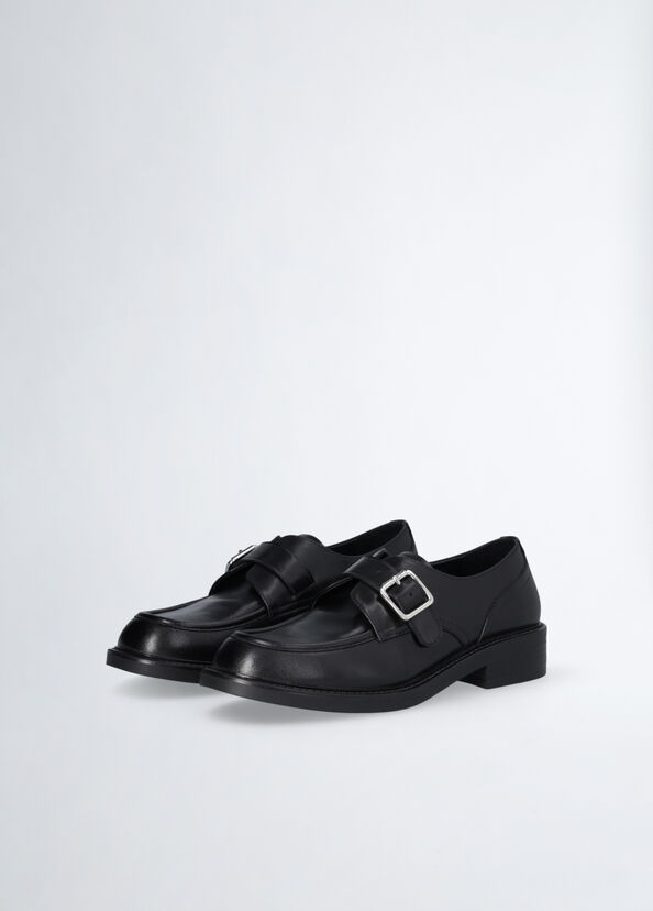 Liu Jo Scarpe in pelle con fibbia Sostegno trimestrale
