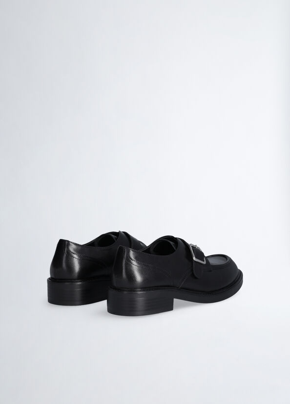 Liu Jo Scarpe in pelle con fibbia Sostegno trimestrale