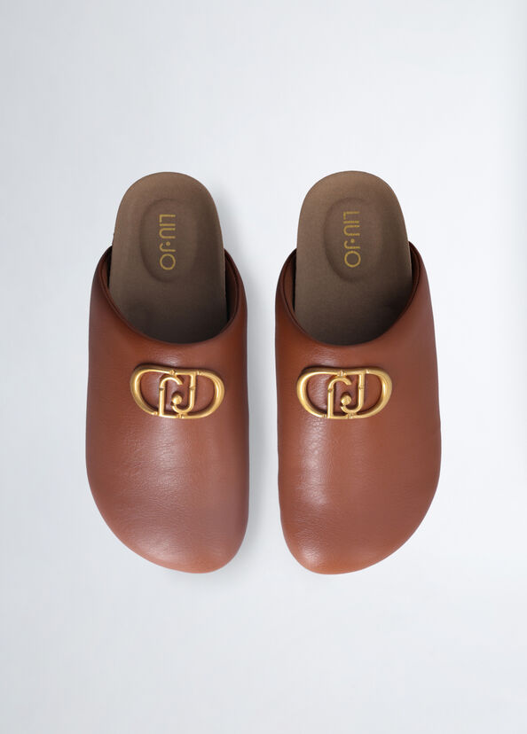 Liu Jo Sabot con maxi logo 50% di sconto con spedizione gratuita