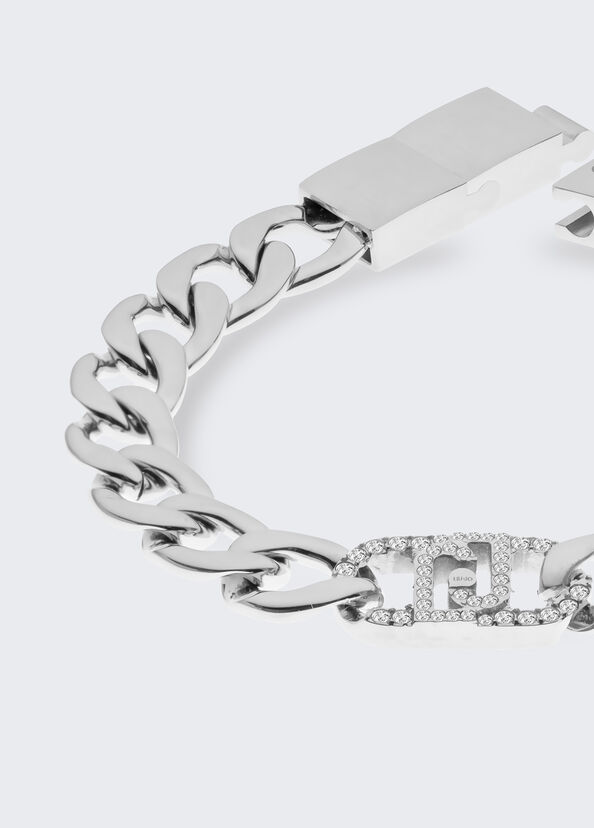 Liu Jo Bracciale monogram con brill Black Friday Prezzi