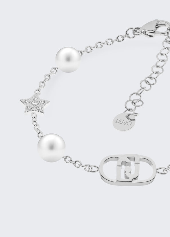 Liu Jo Bracciale con perle sintetiche 50% di sconto per tempo limitato