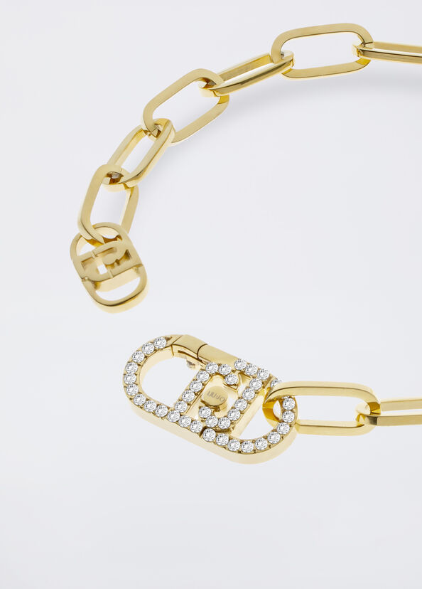 Liu Jo Bracciale monogram con brill Promozione Limitata