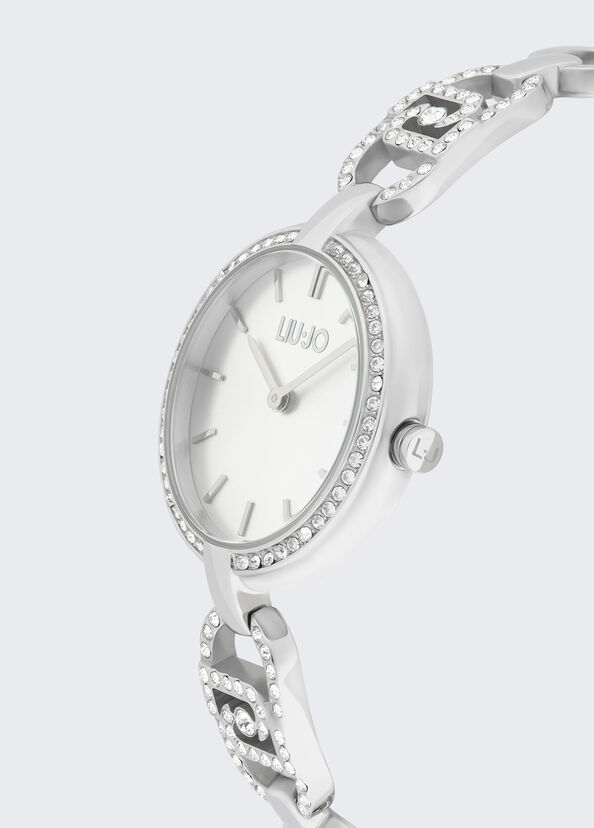 Liu Jo Orologio con cinturino logato Saldi