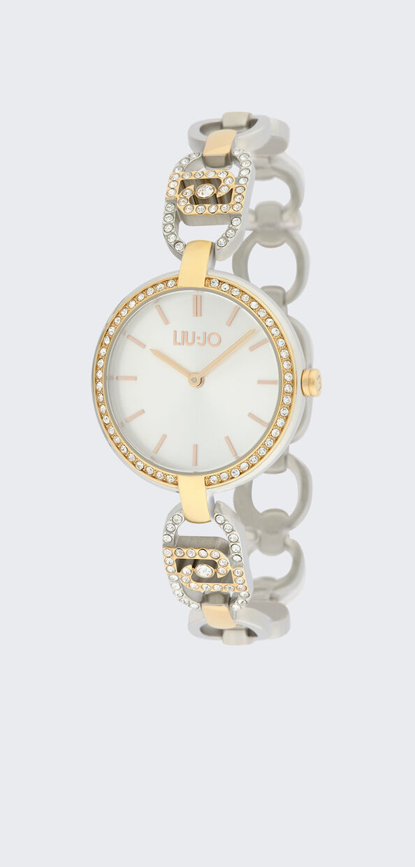 Liu Jo Orologio con cinturino logato Vendita Calda