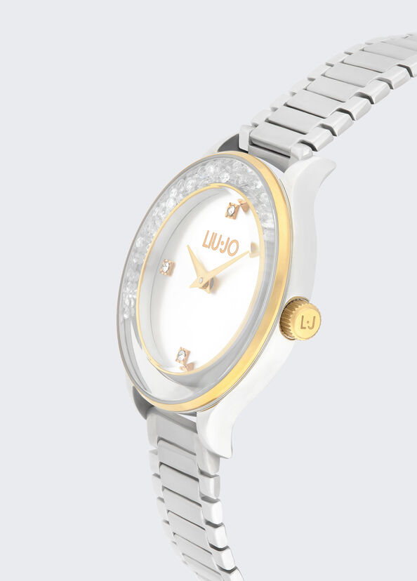 Liu Jo Orologio bicolor con brill In Saldo