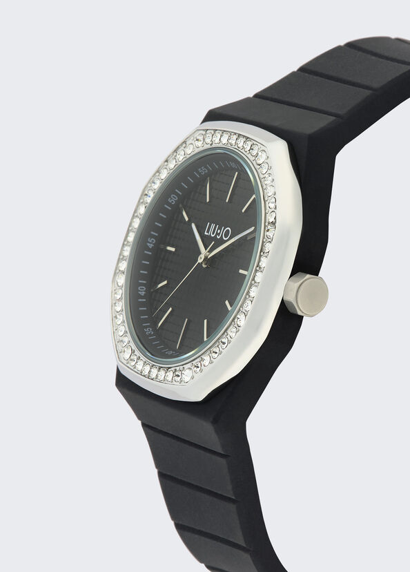 Liu Jo Orologio con cinturino in silicone Prezzo di fabbrica