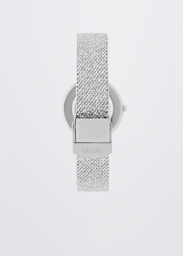 Liu Jo Orologio in acciaio con cristalli Offerta esclusiva