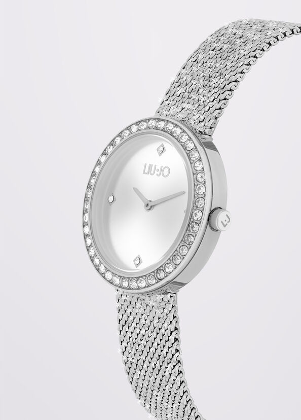 Liu Jo Orologio in acciaio con cristalli Offerta esclusiva