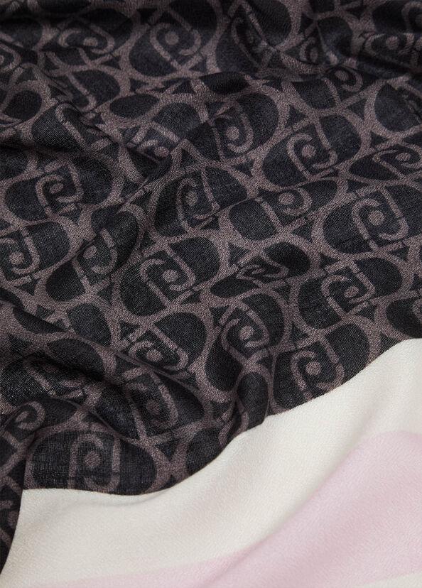 Liu Jo Stola con logo stampato Lightning offer