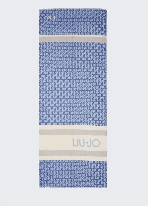 Liu Jo Stola con logo stampato Offerte giornaliere
