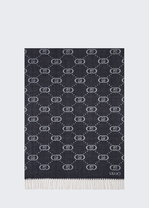 Liu Jo Stola con logo jacquard Sconti VIP