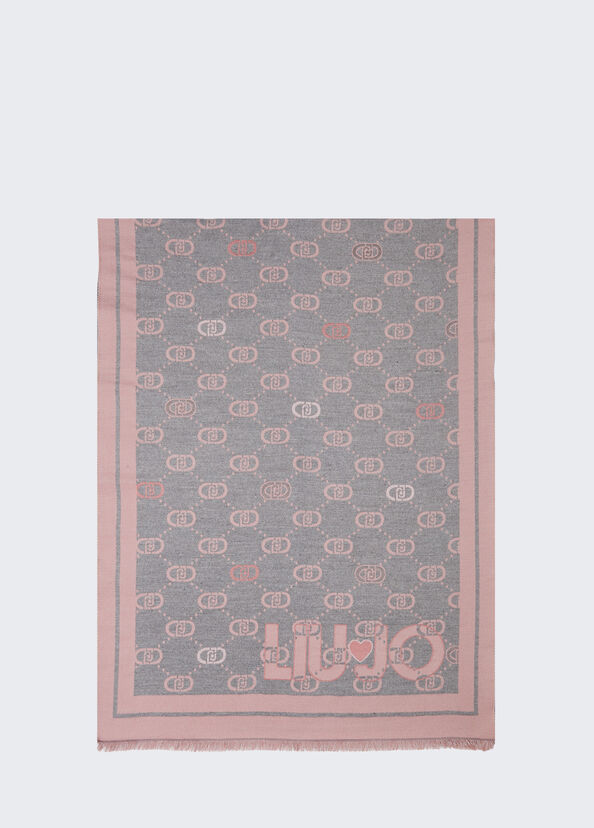 Liu Jo Stola con logo jacquard Prezzo basso