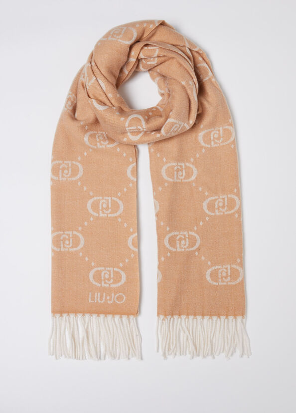 Liu Jo Stola con logo jacquard Super Saving Price