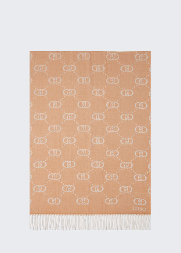 Liu Jo Stola con logo jacquard Super Saving Price