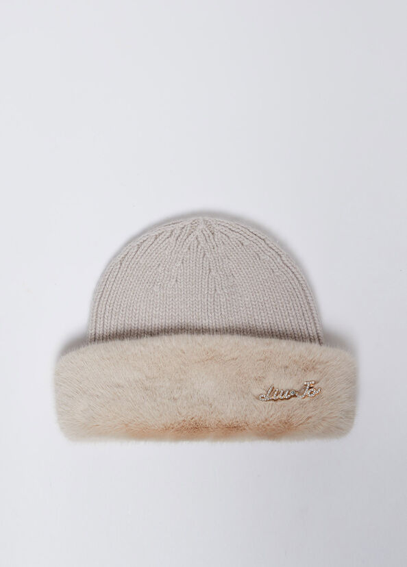 Liu Jo Berretto beanie in maglia Ritorno libero