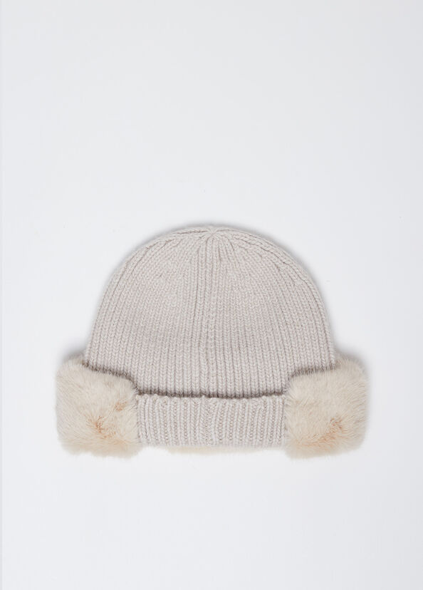 Liu Jo Berretto beanie in maglia Ritorno libero