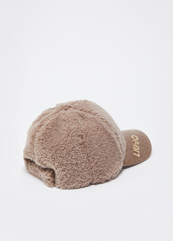 Liu Jo Cappello da baseball in teddy Fino al 60% di sconto