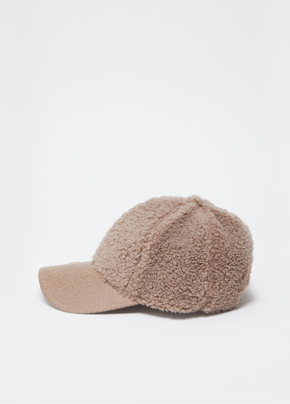 Liu Jo Cappello da baseball in teddy Fino al 60% di sconto