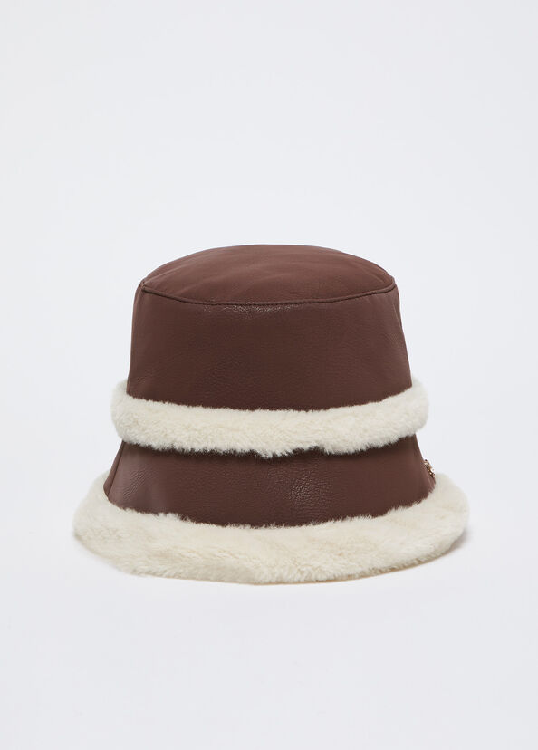Liu Jo Cappello bucket in tessuto spalmato In vendita
