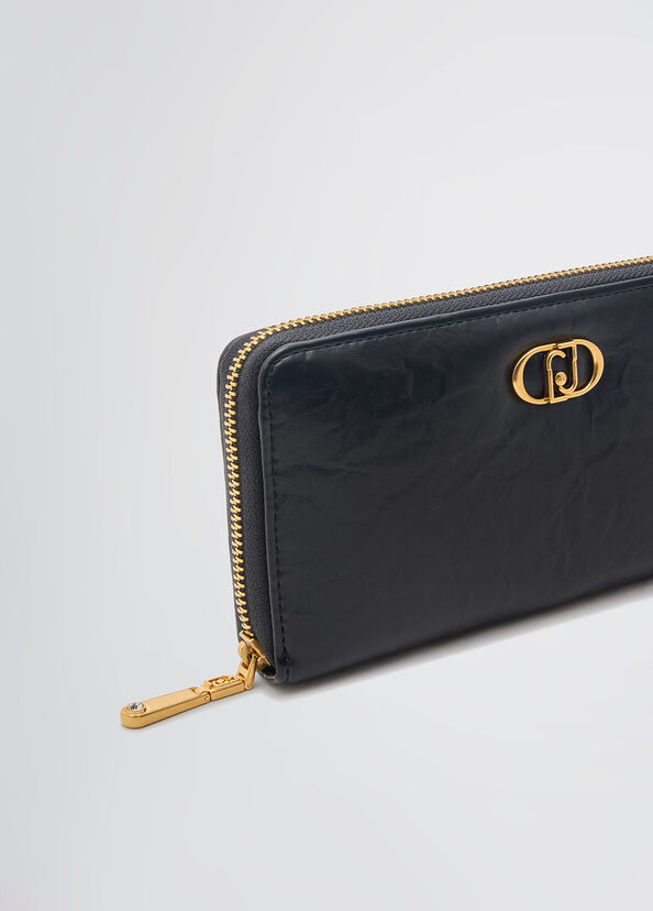 Liu Jo Portafoglio zip around grande Sconto