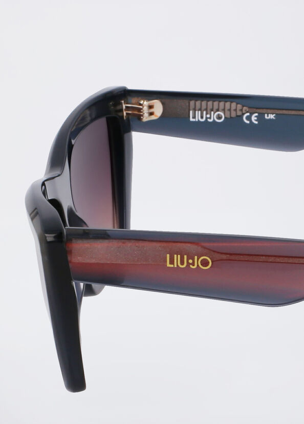 Liu Jo Occhiali da sole cat-eye bicolor Vendita Calda