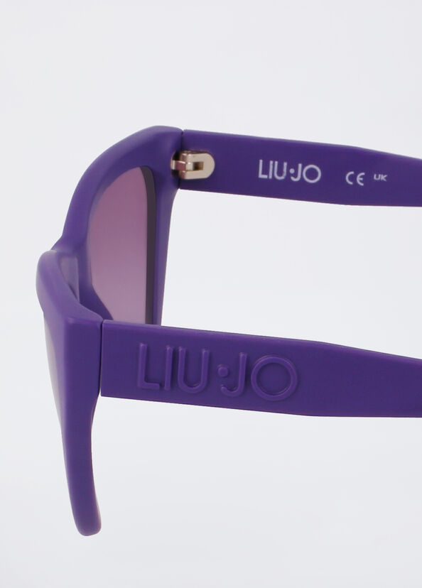 Liu Jo Occhiali da sole cat-eye viola Nuova
