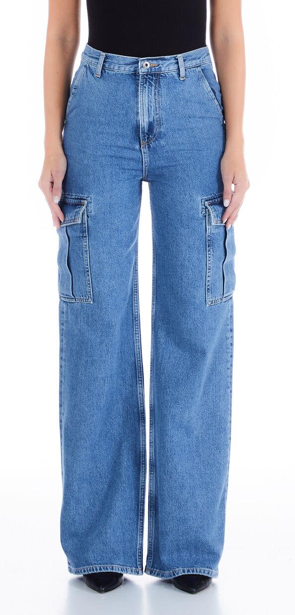 Liu Jo Jeans cargo Liu Jo Better Grandi sconti