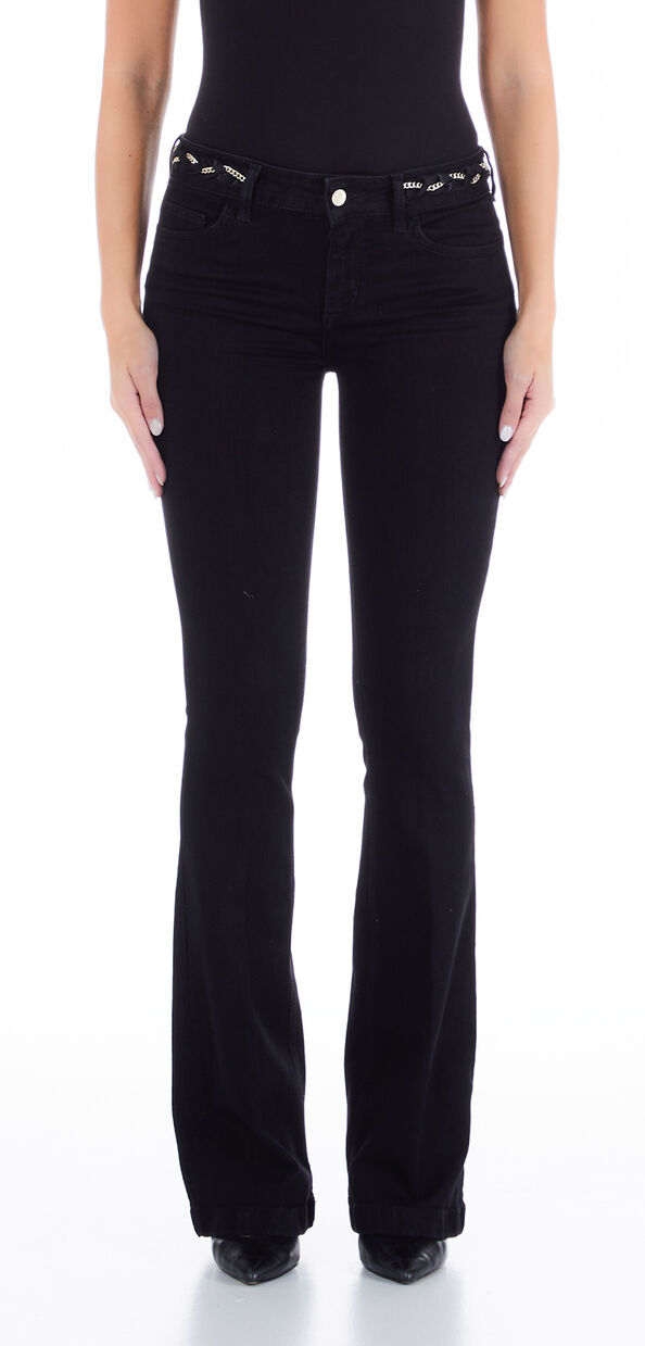 Liu Jo Jeans nero a zampa Bestseller