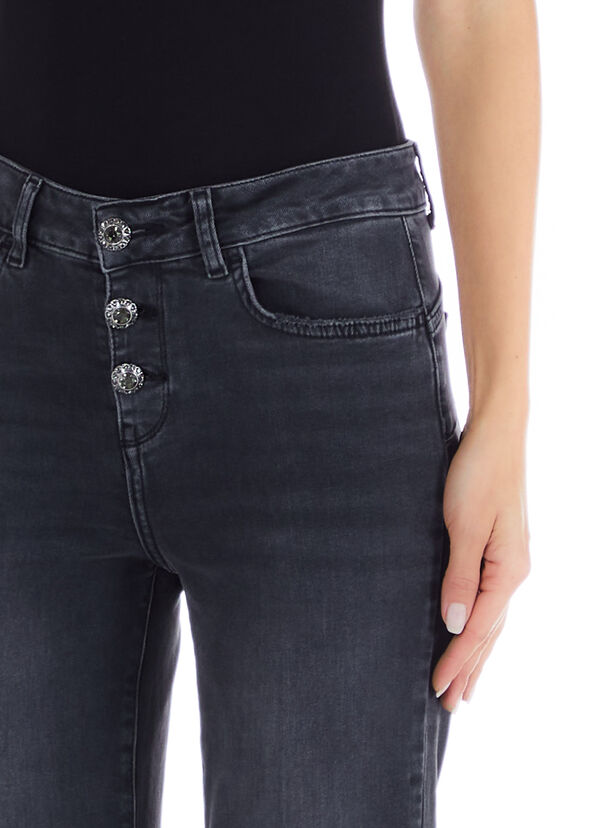Liu Jo Jeans bootcut cropped Liquidazione