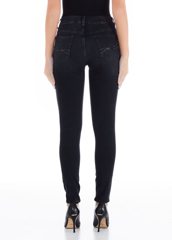Liu Jo Jeans nero skinny vita alta Offerte speciali
