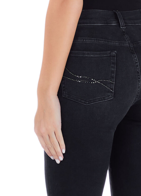 Liu Jo Jeans nero skinny vita alta Offerte speciali