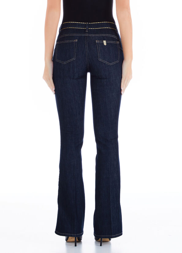 Liu Jo Jeans bootcut con applicazioni Ritorno libero