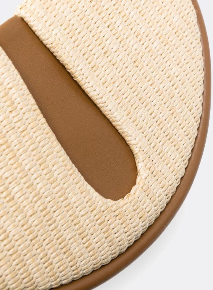 Themoirè EBE STRAW SHELL/CARAMEL Affare Del Giorno