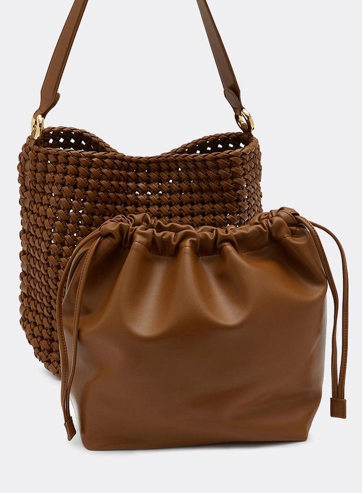 Themoirè PHOEBE KNOTS CARAMEL Offerta