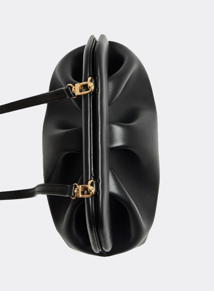 Themoirè TIA VEGAN FABRIC BLACK & Soddisfazione Garantita