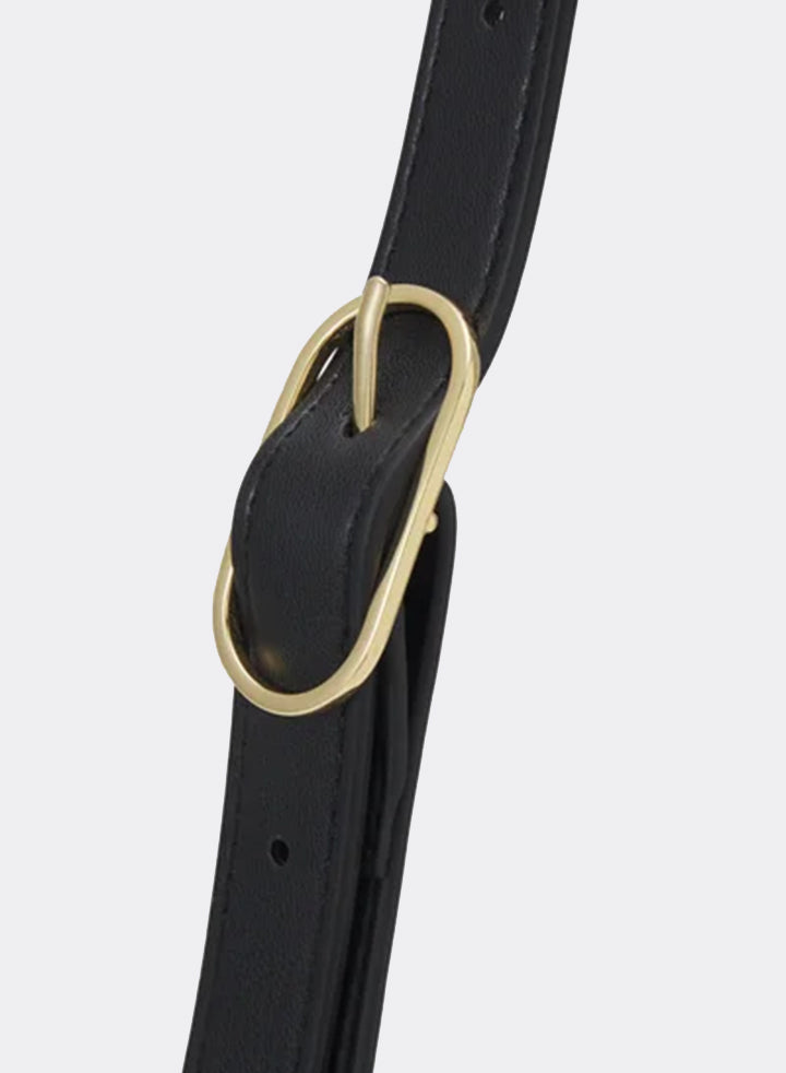 Themoirè FERONIA VEGAN FABRIC BLACK Promozione Limitata