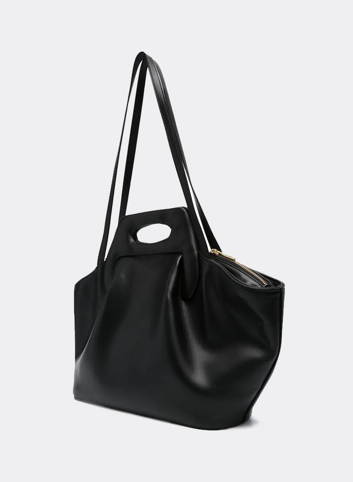 Themoirè DHEA VEGAN FABRIC BLACK Presa