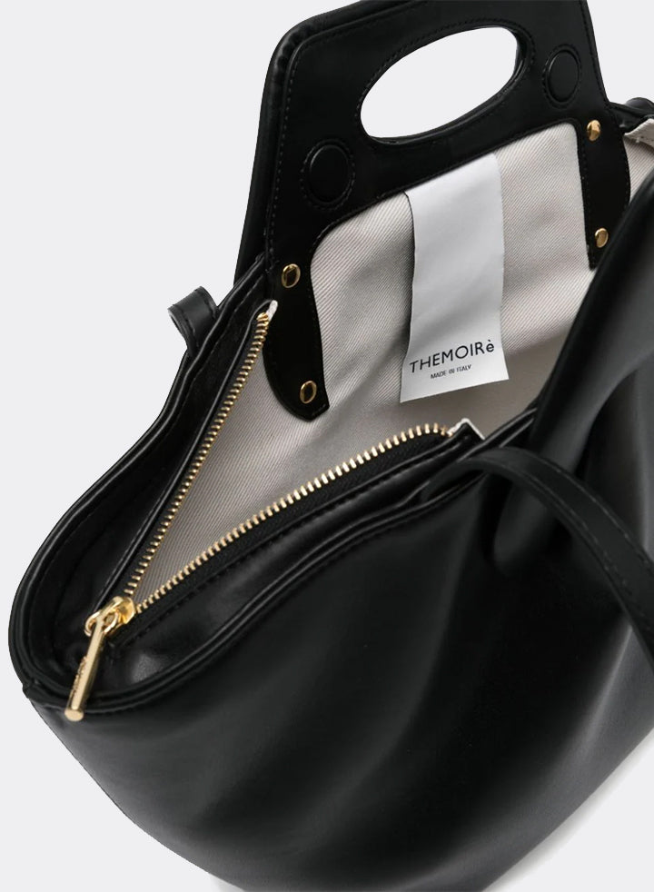 Themoirè DHEA VEGAN FABRIC BLACK Presa