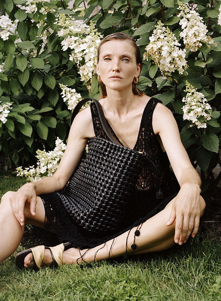 Themoirè PHOEBE KNOTS BLACK Online